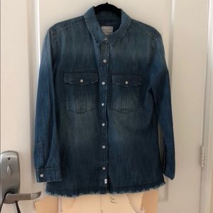 Denim button down from Nordstrom